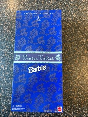 Avon Exclusive Winter Velvet Barbie Collectible